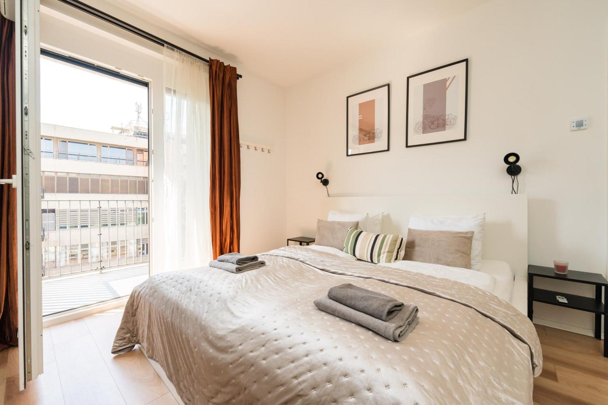 Brand New Modern Apartment-2 Rooms-Balcony-Garage Budapest Exterior foto