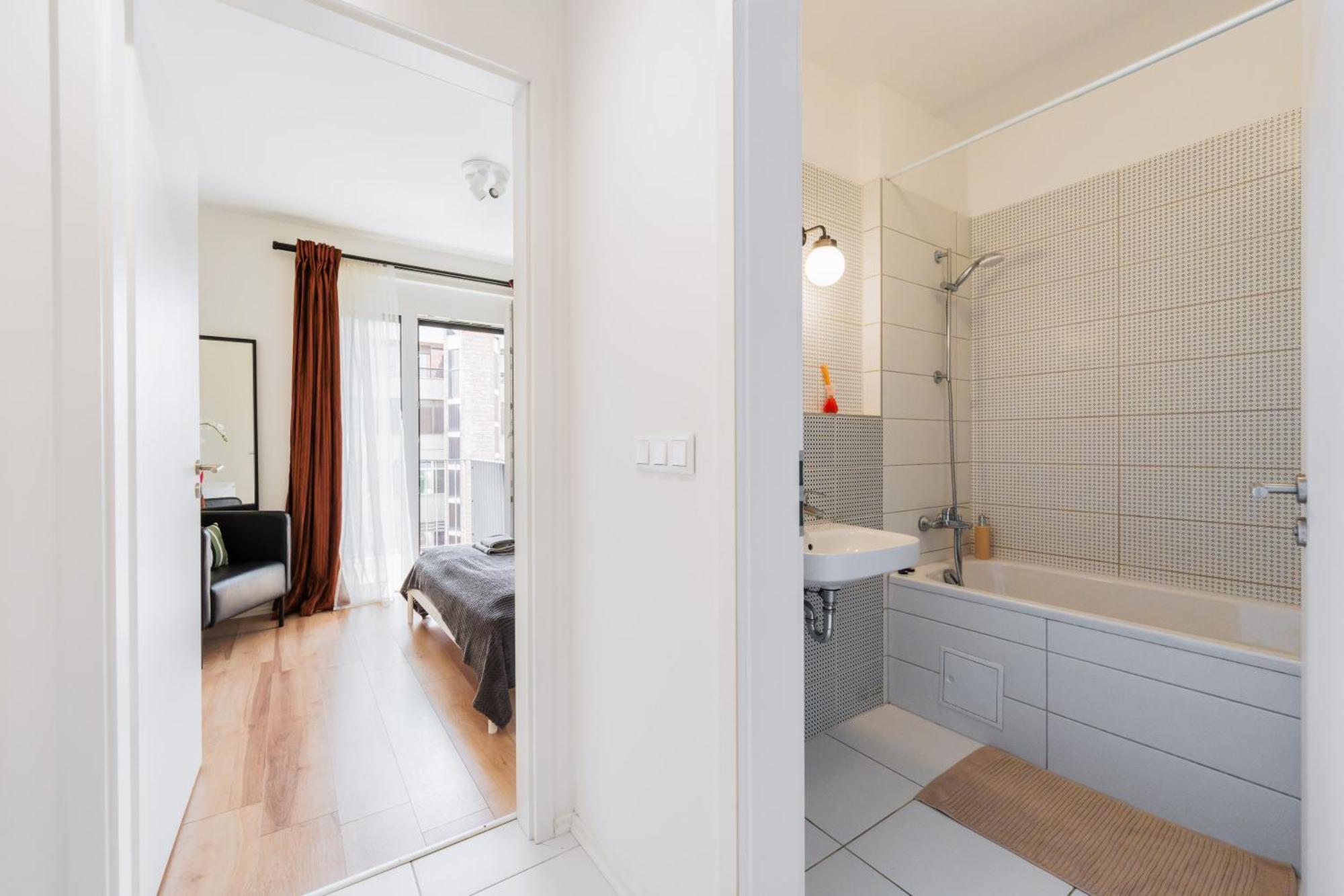 Brand New Modern Apartment-2 Rooms-Balcony-Garage Budapest Exterior foto